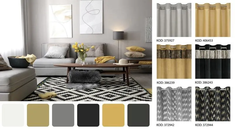 Ożyw swoje wnętrze: jakie zasłony do szarej kanapy sprawdzą się najlepiej?