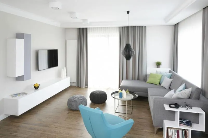 Aranżacja małego salonu