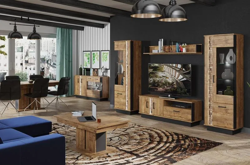 Aranżacja wnętrz brązowe meble