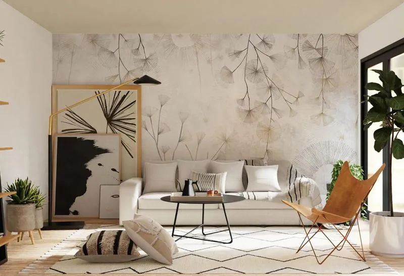 Jak wybrać tapetę do salonu