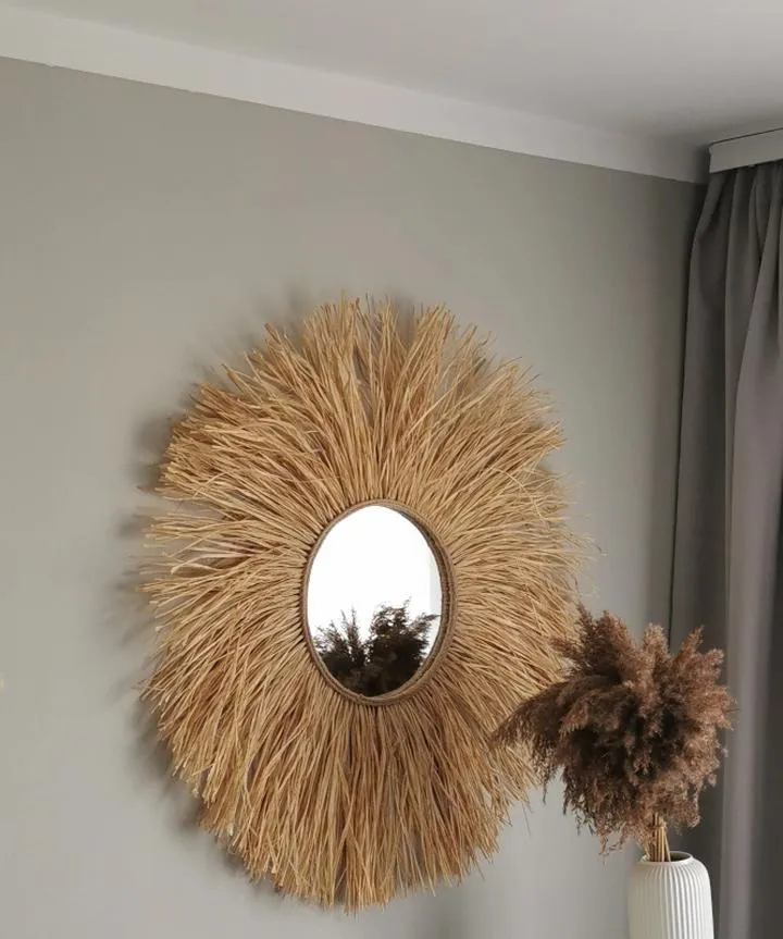 Materiały i ramki do lustra boho