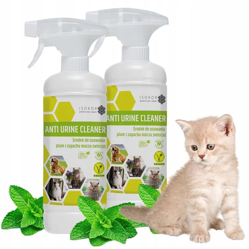 Neutralizacja zapachu moczu kota
