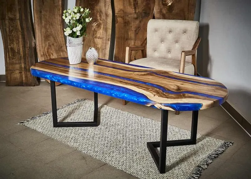 Stół z żywicy DIY