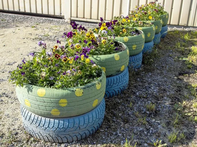 Techniki malowania opon